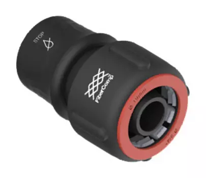 Коннектор Fiskars FiberComp Д.вх.3/4" черный/красный (1054790)