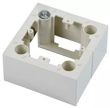 Коробка Panasonic Arkedia WNTC07919BG-RU одинарная 1x пластик бежевый (упак.:1шт)