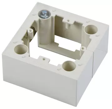 Коробка Panasonic Arkedia WNTC07919WH-RU одинарная 1x пластик белый (упак.:1шт)