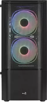 Корпус Aerocool Quantum Mesh-G-BK-v2 черный без БП ATX 3x120mm 2x140mm 1xUSB2.0 2xUSB3.0 audio bott PSU