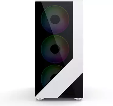 Корпус Formula V-LINE 7713 белый без БП ATX 3x120mm 6x140mm 2xUSB2.0 1xUSB3.0 audio bott PSU