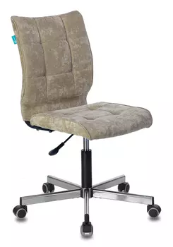 Кресло Бюрократ CH-330M песочный Light-21 крестовина металл хром