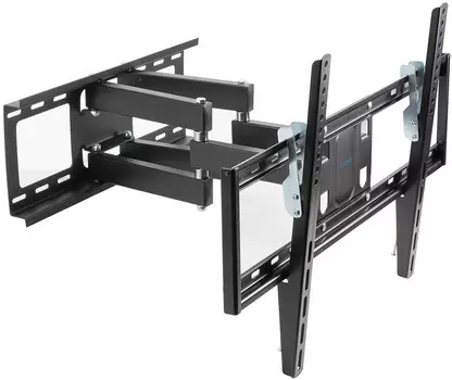 Кронштейн для телевизора Kromax OPTIMA-409 черный 32"-65" макс.45кг настенный поворотно-выдвижной и наклонный