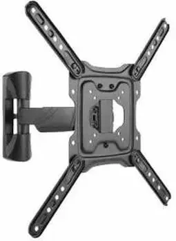 Кронштейн для телевизора Ultramounts UM 869 черный 23"-55" макс.35кг настенный поворот и наклон