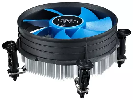 Кулер DEEPCOOL THETA 9 LGA-1150/1156/1155 низкопрофильный высота 46,5mm (45шт/кор, TDP 82W, 92x25мм, 2000об/мин, 22dBa, Push-Pin ) Color BOX (THETA 9)