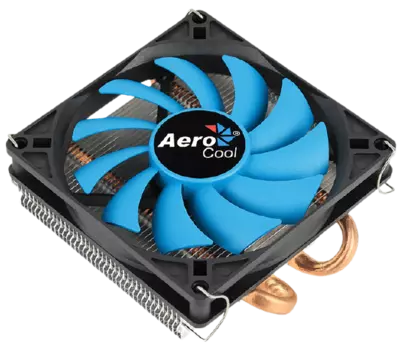 Кулер для процессора Aerocool Verkho 2 Slim 105W / PWM / Intel 115*/AMD / Heat pipe 6mm x2 (Verkho 2 Slim)