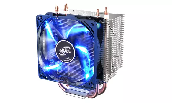 Кулер для процессора DEEPCOOL GAMMAXX300 FURY S1150/S1155/S1156/AM2/AM2+/AM3/FM1 24шт/кор, TDP 130Вт, PWM, 17.8~21dB(A), RET (GAMMAXX 300 FURY)