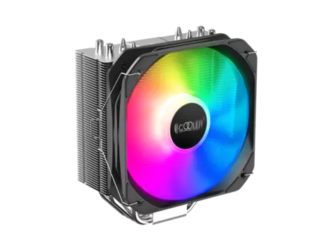 Кулер для процессора PCCooler Paladin 400 ARGB S115X/1200/1700/AM4 (20 шт/кор, TDP 200W, 130mm PWM ARGB FAN, 4 тепловые трубки 6мм, 800-1600RPM, 18-28,6dBa) (Paladin 400 ARGB)