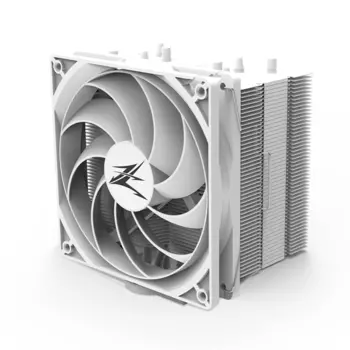 Кулер для процессора ZALMAN CNPS10X PERFORMA WHITE, 135mm FAN, 4 HEAT PIPES, 4-PIN PWM, 700-1500 RPM, 27DBA, EBR BEARING, FULL SOCKET SUPPORT (CNPS10X PERFORMA WHITE)