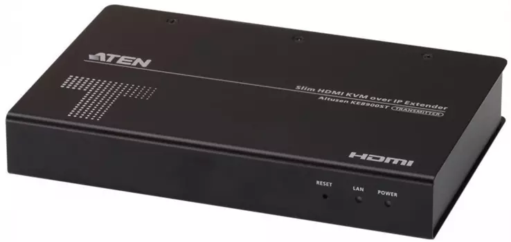 Kvm-удлинитель (передатчик) ATEN Slim HDMI Single Display KVM over IP Transmitter (KE8900ST-AX-G)