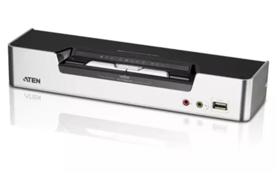 Квм ATEN 2-Port USB DVI Dual Link Dual Display/Audio KVMP™ Switch (CS1642A-AT-G)