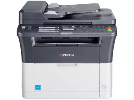 Kyocera FS-1025MFP, P/C/S, ч/б лазерный, A4, 25 стр/мин, 1800x600 dpi, 64 Мб, USB 2.0, Network, лоток 250 л., Duplex, автопод., старт.тонер 1000 стр. (1102M63RU2)