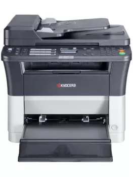 Kyocera FS-1125MFP, P/C/S/F, ч/б лазерный, A4, 25 стр/мин, 1800x600 dpi, 64 Мб, USB 2.0, Network, лоток 250 л., Duplex, автопод., старт.тонер 1000 стр. (1102M73NX2)