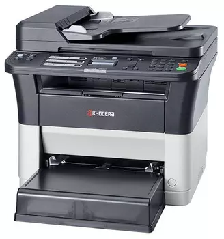 Kyocera FS-1125MFP, P/C/S/F, ч/б лазерный, A4, 25 стр/мин, 1800x600 dpi, 64 Мб, USB 2.0, Network, лоток 250 л., Duplex, автопод., старт.тонер 1000 стр. (1102M73RU2)