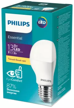 Лампа Philips ESS LEDBulb 13W E27 3000K 230V 1/12
