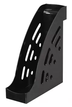 Лоток вертикальный Стамм ЛТ401 Торнадо 255x95x300мм черный пластик