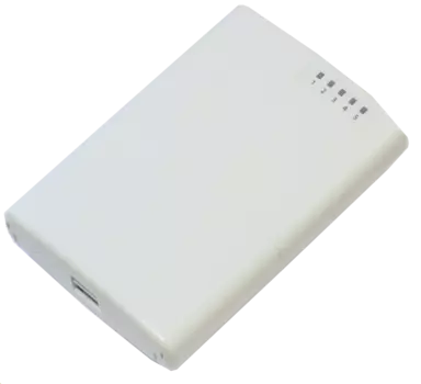 Маршрутизатор MikroTik PowerBOX with 650MHz CPU, 64MB RAM, 5xLAN (four with PoE out), RouterOS L4, outdoor case, PSU, PoE, mounting set (RB750P-PBr2)