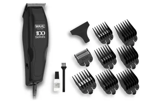 Машинка для стрижки Wahl Home Pro 100 Clipper черный (насадок в компл:8шт)