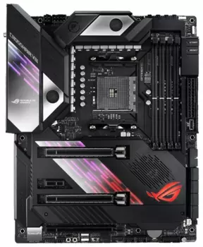 Материнская плата ASUS ROG CROSSHAIR VIII FORMULA, Socket AM4, X570, 4*DDR4, SLI+CrossFireX, SATA3 + RAID, Audio, Gb LAN, USB 3.2*21, USB 2.0*4, ATX ; 90MB10Z0-M0EAY0 (ROG CROSSHAIR VIII FORMULA)