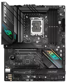 Материнская плата ASUS ROG STRIX B660-F GAMING WIFI, LGA1700, B660, 4*DDR5, HDMI+DP, CrossFireX, SATA3 + RAID, Audio, Gb LAN, USB 3.2*9, USB 2.0*5, ATX ; 90MB18R0-M0EAY0 (ROG STRIX B660-F GAMING WIFI)