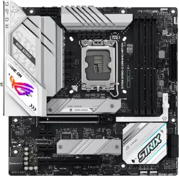 Материнская плата ASUS ROG STRIX B760-G GAMING WIFI D4, LGA1700, B760, 4*DDR4, HDMI+DP, 4xSATA3 + RAID, M2, Audio, Gb LAN, USB 3.2, USB 2.0, ATX; 90MB1DE0-M0EAY0 (ROG STRIX B760-G GAMING WIFI D4)