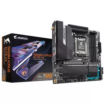 Материнская плата Gigabyte [B650M AORUS ELITE AX]