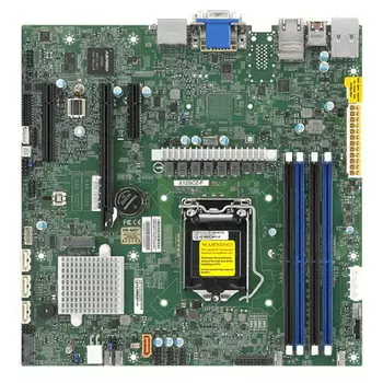 Материнская плата SuperMicro [MBD-X12SCZ-F-B]