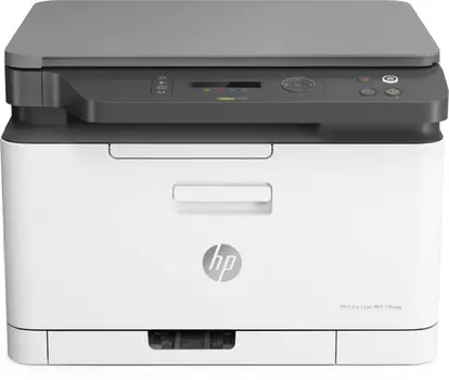 МФУ лазерный HP Color 178nw (4ZB96A) A4 WiFi белый/серый