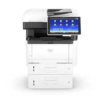 МФУ Ricoh IM 350 (А4, ч/б, 35 ppm, 2 GB+HDD320 GB, 1200dpi, USB, Network, дуплекс, SPDF50, старт. картр. 14 000 стр) (418487)