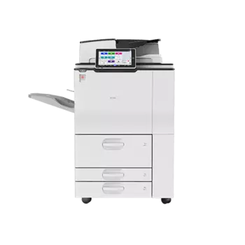 МФУ Ricoh IM 7000 (А3, ч/б, 70 ppm A4, 2GB+HDD320 GB, 1200dpi, USB, Network, дуплекс, SPDF220, СМАРТ-панель управления 10,1", без тонера и девелопера) (418778), для запуска необходимо докупить тонер и девелопер, выходной лоток или финишер, запуск инженеро
