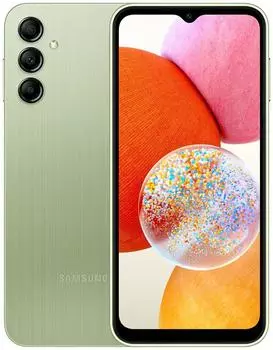 Мобильный телефон GALAXY A14 4/64GB LIGHT GREEN SAMSUNG