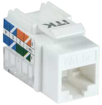 Модуль Keystone Jack кат. 5E UTP 110 IDC 90 град. (CS1-1C5EU-11)
