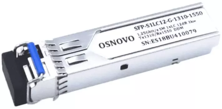 Модуль OSNOVO SFP-S1LC12-G-1310-1550