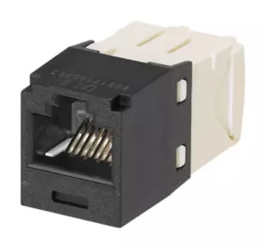 Модуль Panduit CJ688TGBL информ. Mini-ComRJ45 кат.6 UTP черн.