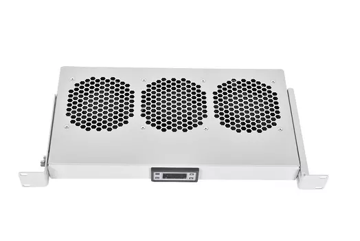 Модуль вентиляторный 19" 1U, 3 вентилятора, регул. глубина 200-310 мм с контроллером (R-FAN-3K-1U)