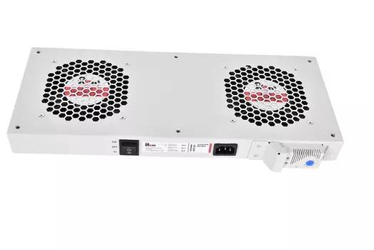 Модуль вентиляторный, 2 вентилятора с терморегулятором (R-FAN-2T)