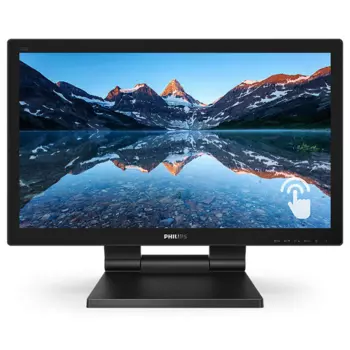 Монитор 21,5" Philips 222B9T 1920х1080 TN W-LED 16:9 SmoothTouch 1ms VGA DVI-D HDMI DP 2xUSB3.0 50M:1 170/160 250cd Tilt HAS Speakers Black (222B9T/00)