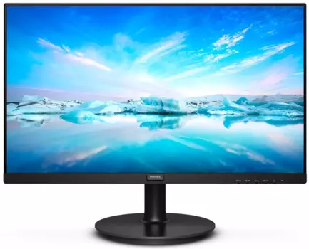 Монитор 21,5" Philips 222V8LA 1920x1080@75Гц VA LED LED 16:9 4ms VGA DP HDMI Mega Infinity DCR 3000:1 178/178 250cd 2*Speakers 2Вт Tilt Black (222V8LA/00)