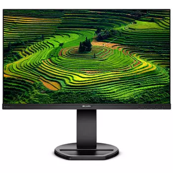 Монитор 23,8" Philips 241B8QJEB 1920x1080 IPS LED 16:9 5ms VGA DVI HDMI DP 2*USB3.0 2*USB2.0 50M:1 178/178 250cd HAS Pivot Tilt Swivel Speakers Black (241B8QJEB/01) (241B8QJEB/00)