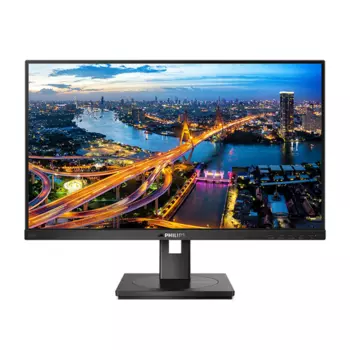 Монитор 23,8" Philips 242B1 1920x1080 75Гц IPS LED 16:9 4ms D-Sub DVI HDMI DP USB-B 4*USB3.0 50M:1 1000:1 178/178 250cd HAS Pivot Tilt Swivel Speakers Black (242B1/00)