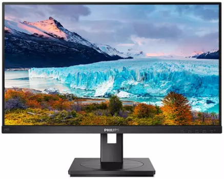 Монитор 23,8" Philips 242S1AE 1920x1080 75Гц IPS LED 16:9 4ms D-Sub DVI HDMI DP 50M:1 1000:1 178/178 250cd HAS Pivot Tilt Swivel Speakers Black (242S1AE/00)