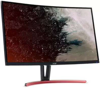 Монитор 27" ACER ED273UAbmiipx, VA, 2560x1440, 75Hz, 1 ms, 250 nits, 178°/178°, 2xHDMI + DP + Колонки 2Wx2 , Audio Out, FreeSync, HDR 10, Curved (изогнутый) (NEW) (UM.HE3EE.A07)