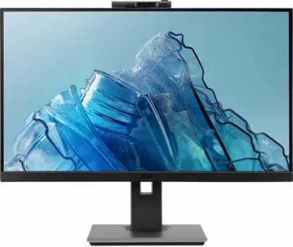 Монитор 27" ACER Vero B277Dbmiprczxv IPS, 16:9, FHD, 250 nit, 75Hz 1xVGA + 1xHDMI(1.4) + 1xDP(1.2) + USB3.0(1up 4down) + Adj.Camera (FHD, with mic) + Audio In/Out +H.Adj. 120 (UM.HB7EE.D05)