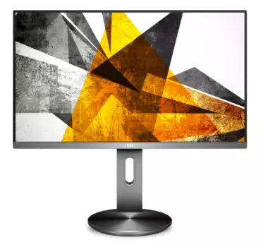 Монитор 27" AOC U2790PQU 3840x2160 IPS LED 16:9 5ms 2*HDMI DP 2xUSB3.0 50M:1 178/178 350cd HAS Pivot Tilt Swivel Speakers Grey (U2790PQU)