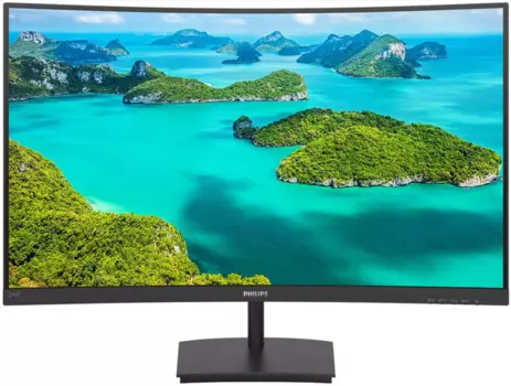 Монитор 27" Philips 271E1SCA изогнутый 1920x1080 75Гц VA W-LED 16:9 4ms(GtG) VGA HDMI 50M:1 3000:1 178/178 250cd Tilt Speakers Black (271E1SCA/00)