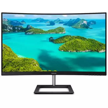 Монитор 27" Philips 272E1CA изогнутый 1920x1080 75Гц VA W-LED 16:9 4ms(GtG) VGA HDMI DP 50M:1 3000:1 178/178 250cd Tilt Speakers Black (272E1CA/00)