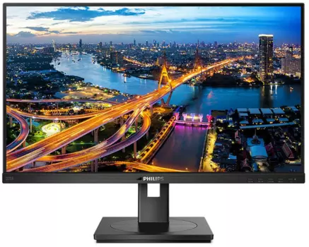 Монитор 27" Philips 275B1 2560x1440 75Гц IPS W-LED 16:9 4ms DVI HDMI DP 1xUSB-B/3xUSB 3.2 50M:1 1000:1 178/178 300cd HAS Pivot Tilt Swivel Speakers PowerSensor Black (A) (275B1/00)