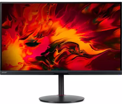 Монитор 28" ACER Nitro XV282KKVbmiipruzx 3840x2160, 16:9, IPS, 144Hz, 1 ms, 300nits, 400 cd/m2, 2xHDMI + 1xDP + Type-C + USB3.0x4 + USB-B + Audio Out, FreeSync, HDR 400, Speakers 2Wx2, H.adj 130 (UM.PX2EE.V07)