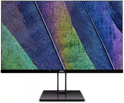 Монитор AOC 27" Value Line 27V2Q(00/01) черный IPS LED 4ms 16:9 HDMI матовая 1000:1 250cd 178гр/178гр 1920x1080 DisplayPort FHD 4.22кг