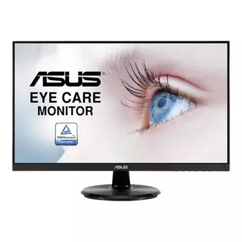 Монитор ASUS 23.8" VA24DQ IPS LED, 1920x1080, 5ms, 250 cd/m, 178°/178°, 100M:1, D-Sub, HDMI, DisplayPort, 75Hz, колонки, FreeSync, Eye Care, GamePlus Tec., Tilt, VESA, Black, 90LM0543-B01370 (VA24DQ)